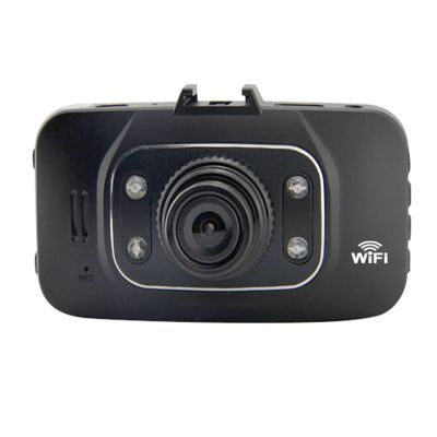 Dual Lens HD 720Pixels Dash Cam with WiFi Function