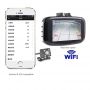 720 Pixels HD Car DVR With WiFi Dual Lens